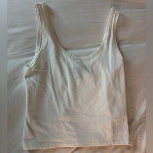 Topshop White Tank Top